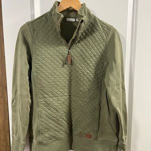 L.L. Bean Quilted Pullover / Sweatshirt (size M)